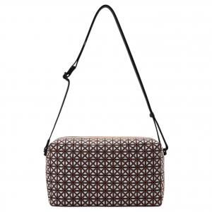 ISSEY MIYAKE Кожаный поясной рюкзак унисекс коричневый