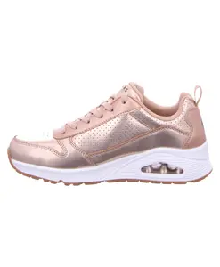 Металлические низкие кроссовки uno - metalixs Skechers, розовый