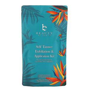 Набор Beauty By Earth для отшелушивания и нанесения автозагара, из 3 предметов