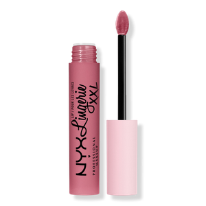 Жидкая матовая помада Lip Lingerie XXL, стойкая NYX Professional Makeup, Maxx Out (cool toned light pink)
