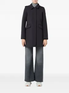 Пальто Telia Ta 02 с капюшоном и карманами Peuterey, черный