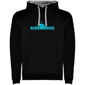 Худи Kruskis Hikeaholic Two-Colour, черный