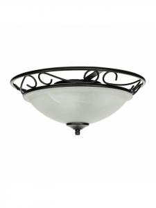 Licht-Erlebnisse Потолочный светильник Ø 38 x (В)15 см, матовый черный и белый