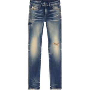 Скинни джинсы 1979 Sleenker DIESEL, темно-синий