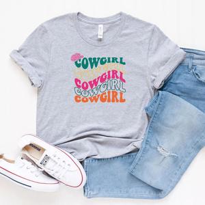 Футболка с короткими рукавами и наборной шляпой в стиле «ковбой» Simply Sage Market