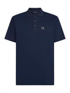 Karl Lagerfeld Поло в темно-синем цвете