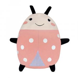 Мягкая декоративная подушка The Big One Pink Ladybug, розовый