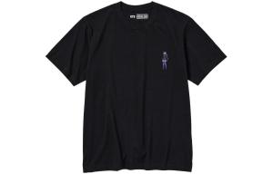 UNIQLO Футболка унисекс, цвет Black