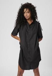 Платье Kaffe Shirt dress, Black Deep/Mottled Black