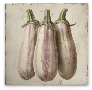 Картина на холсте A.S. Création Aubergine Light цвет cremebeigeviolettgrün