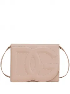 Сумка через плечо с логотипом DG DOLCE & GABBANA, нейтральный