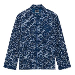 Куртка badfive sports basketball series печать свободная куртка Li-Ning, синий