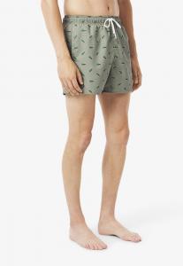 Шорты для плавания Lacoste Swimming shorts, Vert Blanc/White