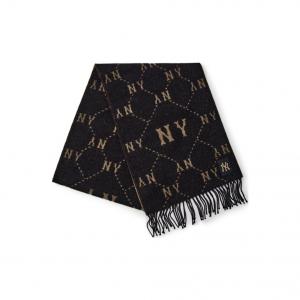 MLB Акриловый вязаный шарф унисекс разноцветный, New York Yankees/Black