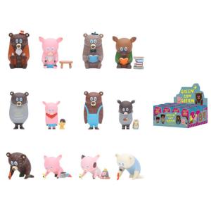 POP MART Зеленый коров сад мисти бокс один мисти бокс/полный бокс 12 шт