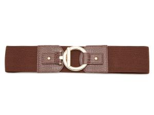 Ремень Vince Camuto Circle & Bar Toggle Women's Belt, темно-коричневый
