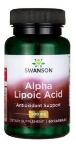Swanson, Альфа-липоевая кислота ALA 300 мг, 60 капсул