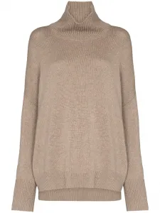 Джемпер Heidi с высоким воротником Lisa Yang, нейтральный