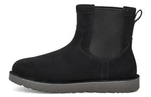 Мужские зимние ботинки Ugg без застежки, черный