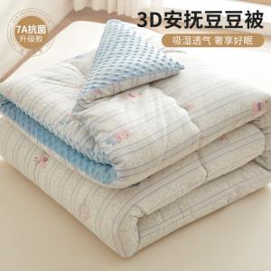 Disney Одеяло зимнее 150х200 см, вес 4 кг, двустороннее (двухслойный хлопковый муслин и мягкий вельвет), машинная стирка