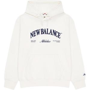 New Balance Свитшот Women's Ivory White