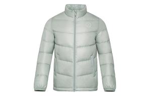 Мужская пуховая куртка LiNing, цвет «водно-серый, зеленый»