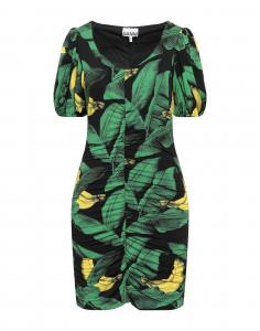 Мини-платье Ganni, черный