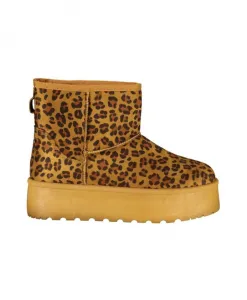 Ботильоны из полиэстера с боковой молнией и мягкой стелькой. Laura Biagiotti, коричневый