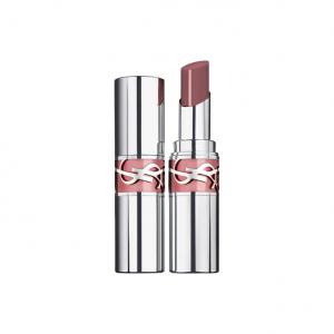 SAINT LAURENT Круглый тюбик серебристый розовый тюбик помада глянцевая натуральная питательная 3.2г