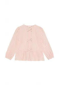 Футболка с длинными рукавами y/d Minymo, Silver Pink