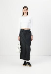 Юбка макси NMKATH SLIT LONG SKIRT Noisy May, черный