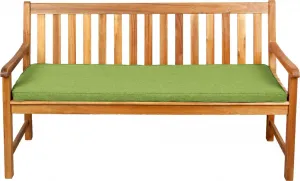 Подушка-сиденье для скамеек, садовых качелей и сидений, гладкая. FK5 (150x60x5, Лайм)