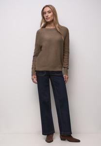 Джемпер Street One LANGARMPULLOVER, Braun/Brown