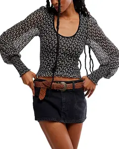 Вязаный топ Dottie Free People, черный