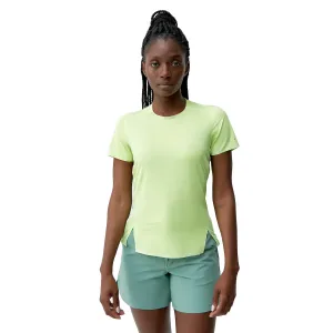 Футболка женская Atazar Born Living Yoga, флуоресцентный зеленый