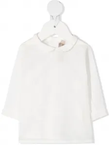 Фактурная блузка La Stupenderia, белый