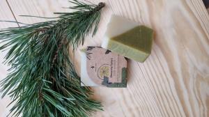 Nature of Scent, натуральное мыло с эфирным маслом ели, 115 г