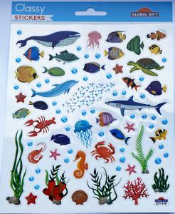 Наклейки «Морские Животные» Класса Inna marka