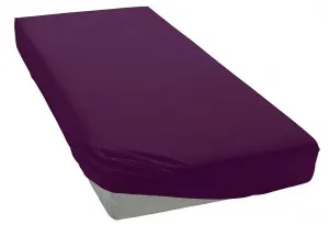 Простыня Bellana на подгонке "размера дыни. 70x140, 90x200, 140x200 или 180x200 см", хлопок, матрасы высотой до 25 см, простыни натяжные потолки и для детей 180-200х200 см, 1 шт., цвет violett
