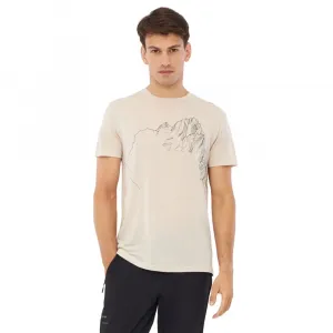 Футболка с коротким рукавом Viking Morain Bamboo, бежевый