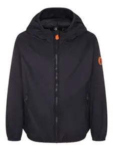 Куртка с капюшоном и логотипом Save The Duck Kids, синий