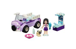 Набор строительных блоков "Спасательное транспортное средство Эммы" из коллекции Good Friend, 300 деталей LEGO