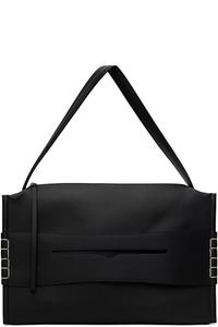 Большая черная сумка-лофер JW Anderson