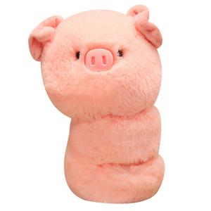 Плюшевая игрушка-браслет милая енот кукла плюшевая кукла высота 20см MERCONSER, розовый