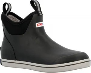 Мужские ботинки Xtratuf с флисовой подкладкой и укороченной голенью, черный