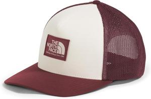 The North Face Keep It Patched Trucker | Кепка Deep Fit Snapback для мужчин и женщин с дышащими сетчатыми вставками, Sumac/White Dune