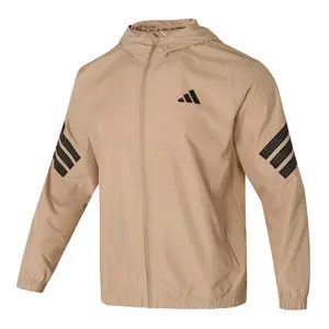 Adidas Ветровка с тремя полосками, Brown