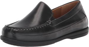 Детские повседневные лоферы Johnston Murphy Big Kid Locklin Venetian для мальчиков Johnston & Murphy, черный