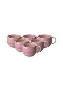Чашки кофейные Villeroy & Boch Perlemor Like, 190 мл, 6 штук, розовый