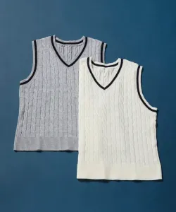 Вязаный жилет, подобранный по цвету Avv, цвет Light Gray